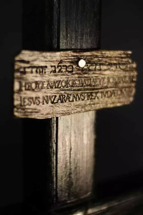 CRUCIFIXO 90 CM PAIXÃO DE CRISTO CHAGAS ULTRA REALISTAS PAREDE